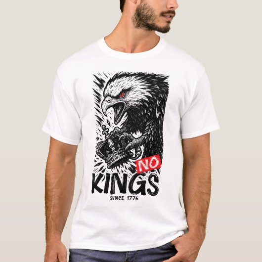 NO KINGS  T-SHIRT (Voorkant)