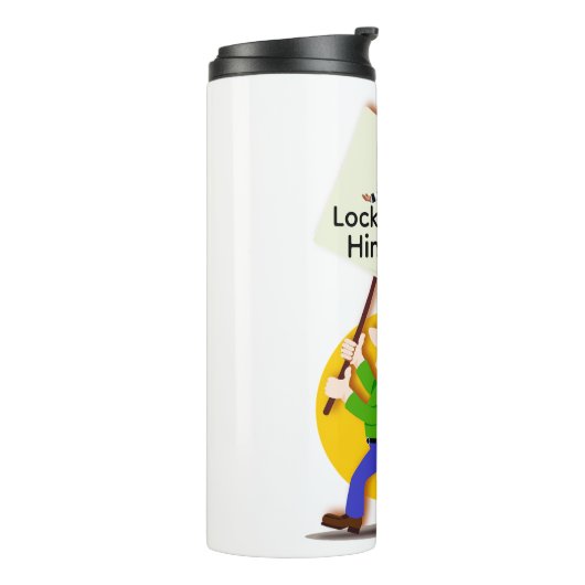 No Kings Thermal Tumbler Thermosbeker (Gedraaid links)