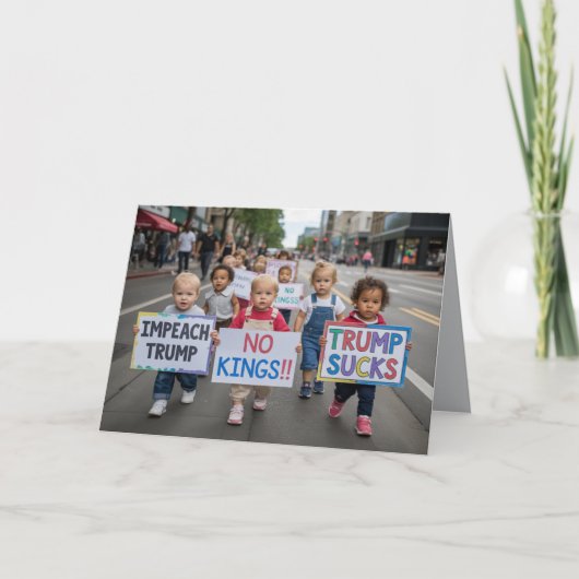 No Kings Toddler Greeting Card Kaart (Voorkant)