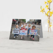 No Kings Toddler Greeting Card Kaart (Gele Bloem)