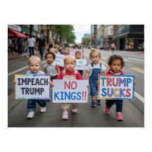 No Kings Toddler Poster