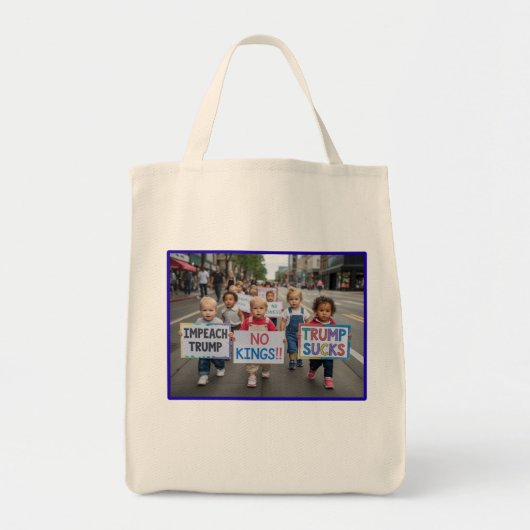 No Kings Tote Bag (Voorkant)