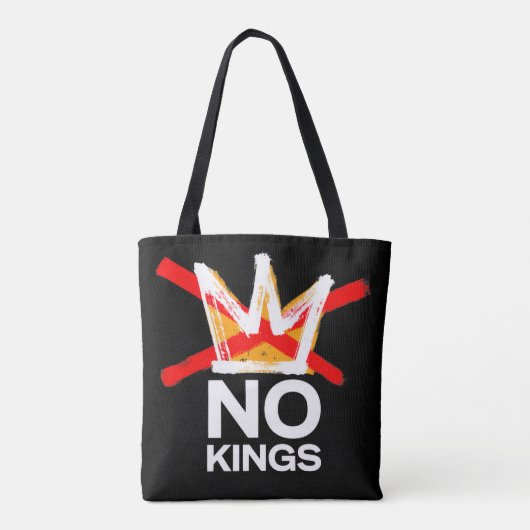 NO KINGS TOTE BAG  (Achterkant)