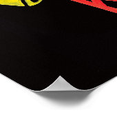 No Kings Trots om een Amerikaans teken te zijn Poster (Hoek)