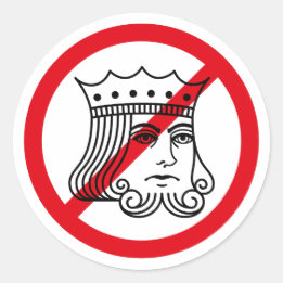 NO KINGS - Trump-protest - Stickers