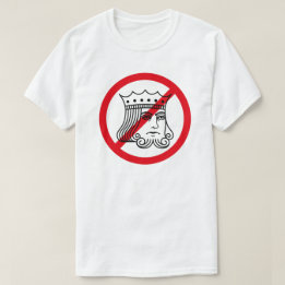 NO KINGS - Trump-protest - T-shirt