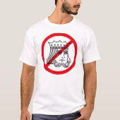 NO KINGS - Trump-protest - T-shirt (Voorkant)