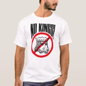 NO KINGS - Trump-protest - T-shirt (Voorkant)