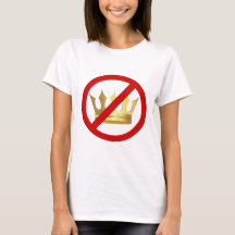 No Kings Women's grafisch T-shirt