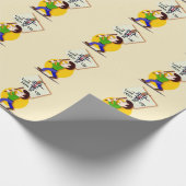 No Kings Wrapping Paper Cadeaupapier (Hoek)