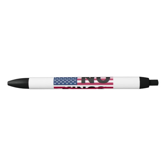NO KINGS ZWARTE INKT PEN (Voorkant)
