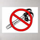 NO Leaf Blowers Poster (Voorkant)