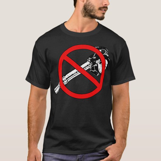 NO Leaf Blowers T-Shirt (Voorkant)