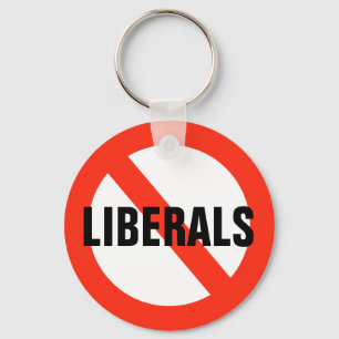 NO LIBERALS SLEUTELHANGER