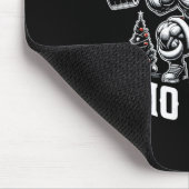 No Lift No Gift Santa Claus Christmas Gym Bodybuil Muismat (Hoek)