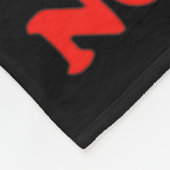 No Lifts No Arnold Schwarzenegger Christma Fleece Deken (Hoek)