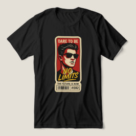 No Limits - Durf moedig te zijn T-shirt