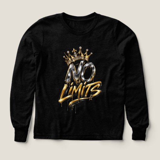 No Limits Gouden Kroon Luxe Design (Voorkant)