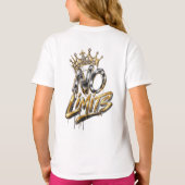 No Limits Gouden Kroon Luxe Design T-shirt (Achterkant)