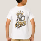 No Limits Gouden Kroon Luxe Design T-shirt (Achterkant)