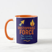 No Limits, Just Hustle | Motivational Combo Mug Mok (Links)