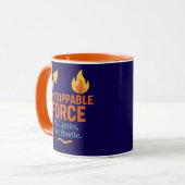No Limits, Just Hustle | Motivational Combo Mug Mok (Voorkant links)