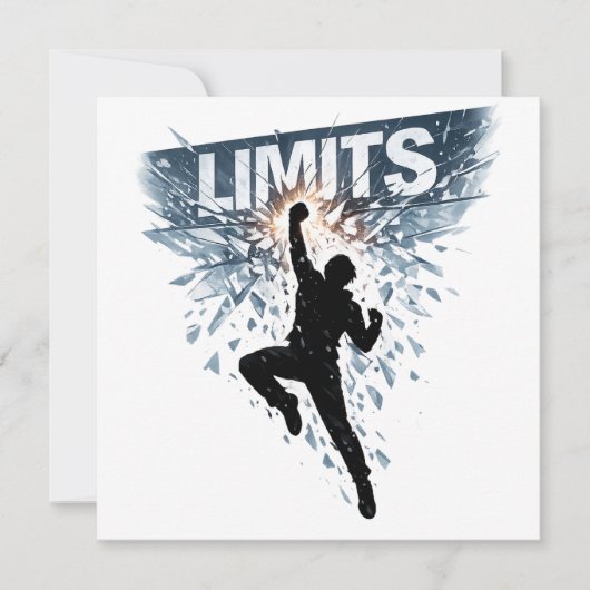 No Limits Motivation Design  Kaart (Voorkant)
