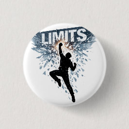 No Limits Motivation Design  Ronde Button 3,2 Cm