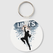 No Limits Motivation Design Sleutelhanger (Voorkant)
