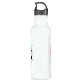 'No Limits Splash Water Bottle | Gym Hike Art Waterfles (Achterkant)
