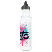 'No Limits Splash Water Bottle | Gym Hike Art Waterfles (Rechts)