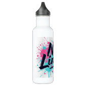 'No Limits Splash Water Bottle | Gym Hike Art Waterfles (Links)