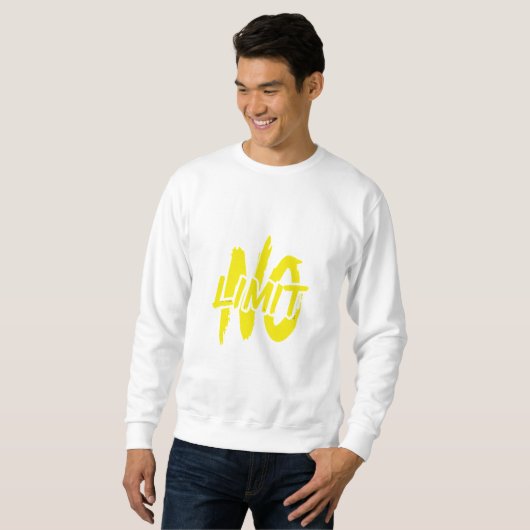 No Limits Unisex Classic Sweatshirt (Voorkant volledig)