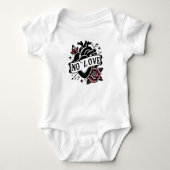 No Love Flash Tattoo Romper (Voorkant)