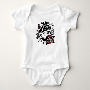 No Love Flash Tattoo Romper