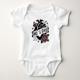 No Love Flash Tattoo Romper
