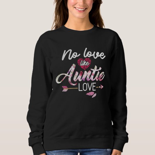 No Love Like Auntie Love Trui (Voorkant)