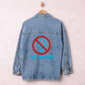 No Ma'am Funny Anti-Feminism Al Bundy No Ma'am Denim Jacket (Hangar)
