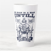 No Man Is A Man Until He Has Been A Soldier Latte Mok (Voorkant)