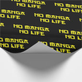 NO MANGA NO LIFE CADEAUPAPIER (Hoek)