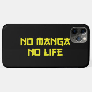 NO MANGA NO LIFE Case-Mate iPhone CASE