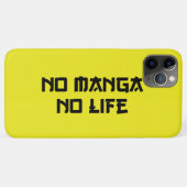NO MANGA NO LIFE Case-Mate iPhone CASE (Achterkant (horizontaal))