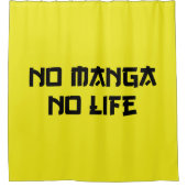 NO MANGA NO LIFE DOUCHEGORDIJN (Voorkant)