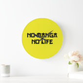 NO MANGA NO LIFE GROTE KLOK (Huis)