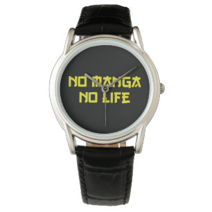 NO MANGA NO LIFE HORLOGE