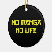 NO MANGA NO LIFE KERAMISCH ORNAMENT (Links)