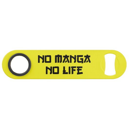 NO MANGA NO LIFE SPEED FLESSENOPENER (Voorkant (Horizontaal))