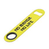 NO MANGA NO LIFE SPEED FLESSENOPENER (Achterkant Gekanteld)