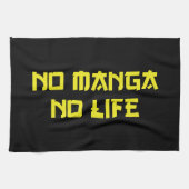 NO MANGA NO LIFE THEEDOEK (Horizontaal)