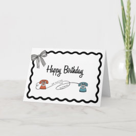 No Matter the Distance Birthday  Kaart